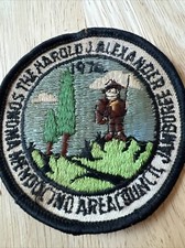 Vintage BSA Harold  J Alexander Sonoma Council Jamboree  Patch picture
