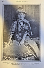 1919 Vintage Magazine Illustration Frances Starr As Sally in Tiger Tiger picture