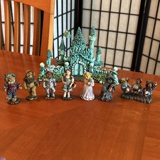Boyds Bears Wizard of Oz Bearstone Collection Emerald City Complete 24803 2003 picture