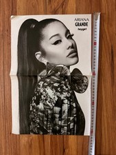 Ariana Grande Ashton Irwin Double Sided HeyGirl Magazine Poster Rare picture