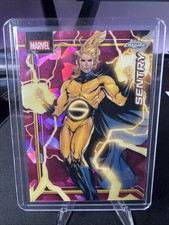 Topps Chrome Sapphire Marvel 2026 Sentry #149 Padparadscha 1/1 picture