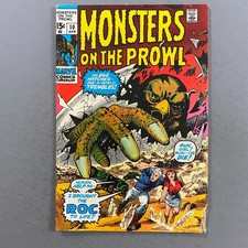MONSTERS ON THE PROWL 10 (1971, MARVEL COMICS) picture