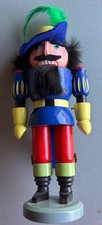 Vintage 80s Original Erzgebirge Forster wooden nutcracker DDR 10” in box picture