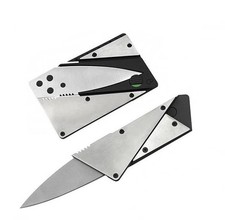 Stainless Steel Blade Credit Card Knife Super Sharp, Folding Knife picture