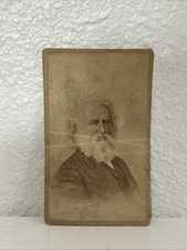 Authentic 19th Century Carte-de-Visite Photograph CDV Henry Wadsworth Longfellow picture