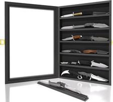Knife Display Case for Collections, Pocket Knife Display Case with Acrylic picture