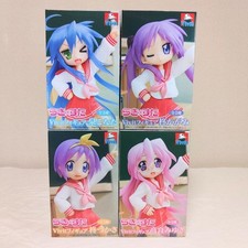 Lucky Star Konata Kagami Tsukasa Miyuki Vivit Figure 4pc Set Japan picture