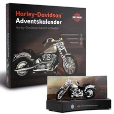 FRANZIS Harley-Davidson Advent Calendar 1984 FXST Softail 1:24 Model Kit Book picture