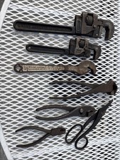 Vintage Trimont 10&8”, 8Masterrnce, 3 Pliers & Small Tin Snip - ALL Made In USA picture