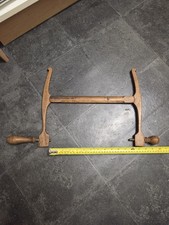 Vintage Wooden Frame Saw Bow Saw Body picture