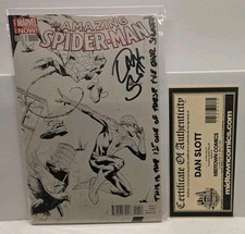AMAZING SPIDER-MAN #1 OPENA 1:200 VARIANT (MARVEL) SIGNED BY DAN SLOTT/ NM-/+ picture