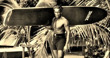 Iconic Hawaiian Swimmer & Surfer Duke Kahanamoku Historic Picture Photo 5x7 picture