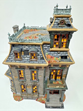 Dept 56 Snow Village Halloween - Mordecai Mansion (#4025337) Retired READ picture