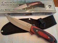 NIB Frost Cutlery Caribou Hunter Knife #16-441RB       Full Tang W/Nylon Sheath picture