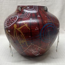 VTG Native American Kenneth Banks “ Origin Of The Milky Way #4” Ceramic Pot picture