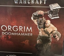 WORLD OF WARCRAFT  ORGRIM Doomhammer Statue 2016 WETA WORKSHOP picture