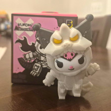McDonald's Sanrio Kuromi Blind Box Figurine #5 Plastic White/Black/Pink picture