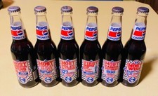 Richard Petty Longneck Commemorative 6Pack (w/6 different) NASCAR Pepsi Bottles  picture