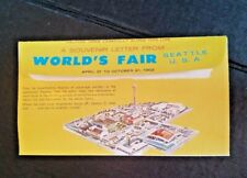 SEATTLE WORLDS FAIR SOUVENIR LETTER from SEATTLE 1962 ~ UNUSED picture