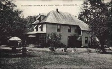 Stroudsburg PA Sylvan Pines Cottage Vintage Postcard picture
