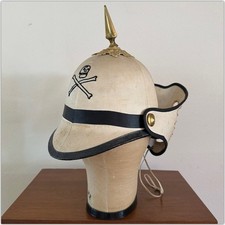 1930s Vtg Skull Crossbones Odd Fellows Masonic Prop Helmet Scene Supporter IOOF picture