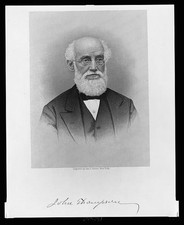John Thompson 1884 Engraved Portrait Print Banker Financial Publisher picture