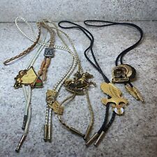 AAHMES Shriners Bolo Tie Potentiate Western Native American Horse Eagle LOT picture
