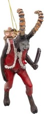 Evil Krampus Holiday Havoc Halloween Christmas Scary Ornament of Nightmares picture
