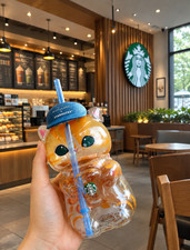 2026 New Starbucks Singapore x Mofusand 2026 Collection Cat Shaped Glass Cup picture