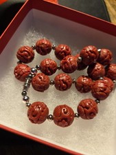 Cinnabar Necklace 16 Inchese picture