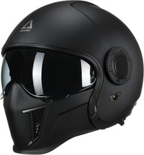 TRIANGLE Convertible Full Face Motorcycle Helmet DOT Approved for Men Women LG picture