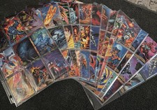 1995 Fleer Marvel Masterpieces Complete Set (151 Cards) picture