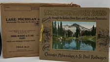 Lake Michigan to Puget Sound Scenic Guide Book Electrically through the Rockies picture