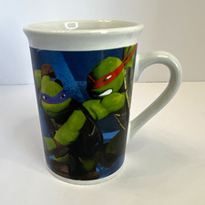 Vintage TMNT Teenage Mutant Ninja Turtles Ceramic Mug 2014 picture