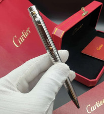 SALE - Cartier Santos Palladium Finish Ballpoint Pen 2025 – New Boxed picture
