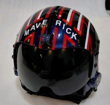 HGU-33 TOP GUN MAVERICK FIGHTER PILOT HELMET Free Badge picture