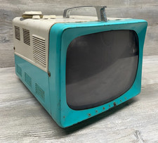 Vintage Admiral Model TS103 N Turquoise & White 10