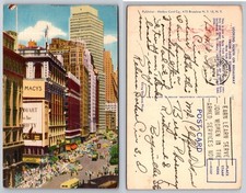 Herald Square Macys New York City Street Scene Postcard picture