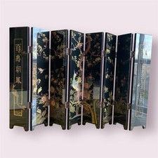 NEW Palace Museum Beijing Hundreds of Birds Phoenix Lacquer Panel Screen SEALED picture