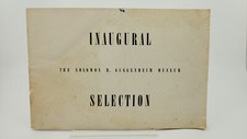 Guggenheim Museum 1959 Program Booklet - Inaugural Selection picture