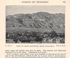 1899 Los Angeles Southern California Santa Monica CA Pasadena CA La Jolla CA +++ picture