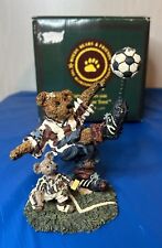 Boyds Bears Rocky Bruin Score Soccer Futbol Figure Figurine USED 1998  picture