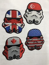 Rare Lucasfilm ILM Offices Stormtrooper Patches - Set Of 4 picture