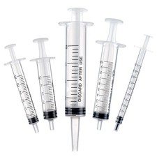 AOZUO 5 PCS Plastic Syringe, 1ml 3ml 5ml 10ml 20ml Feeding Syringes for... picture