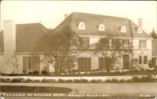 Beverly Hills CA Residence Bixx c1920s-30s Real Photo Vintage Postcard bhn picture