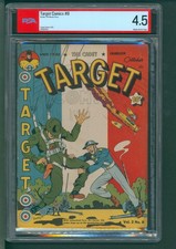 Target Comics Vol 2 #8 (Novelty Press 1941) PSA 4.5 picture
