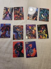 Marvel Comics Flair Trading Cards Set 10pcs picture