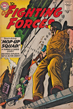 OUR FIGHTING FORCES #45  1st GUNNER & SARGE IN TITLE  DC SILVER-AGE 1959 picture
