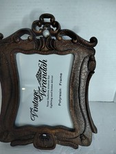 Vintage Verandah 4X6 Antigue Style Bronze Polyresin Picture Frame picture