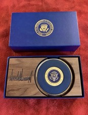 Rare Authentic President Donald Trump White House VIP Challenge Coin V1 Coasters picture